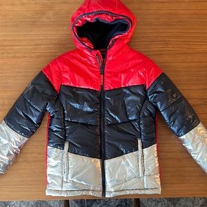 Boys winter puffer coat size 10/12